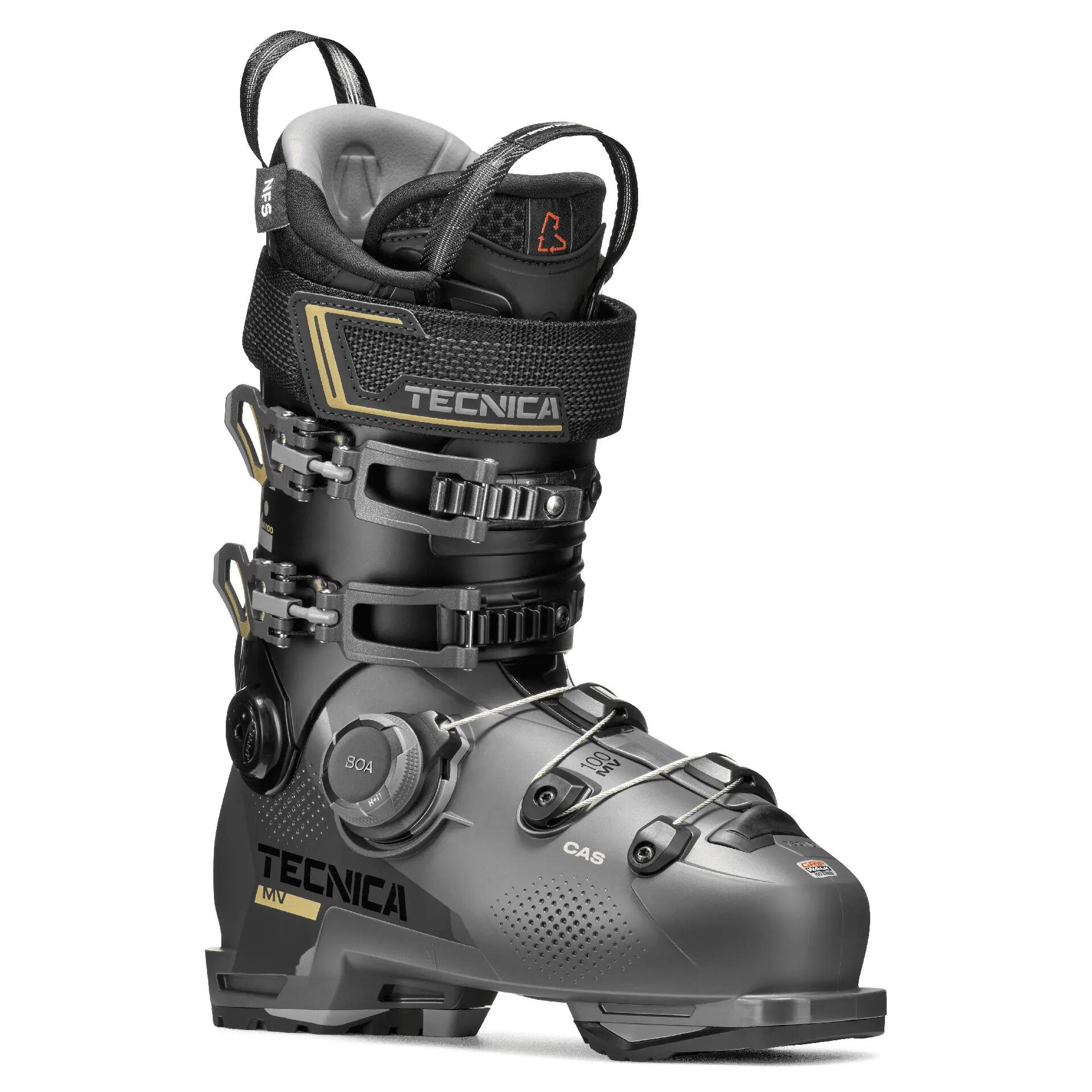 Tecnica Mach boa mv 100 gw Scarponi da sci grigi da uomo 7/7
