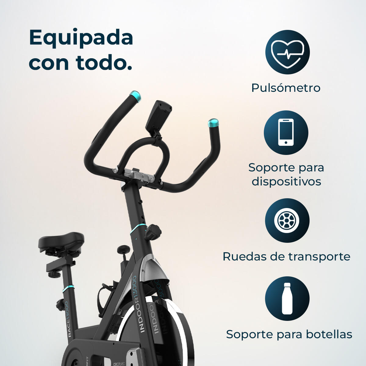 Cecotec Bicicleta Indoor DrumFit Indoor 13000 Race Cecotec 6/7