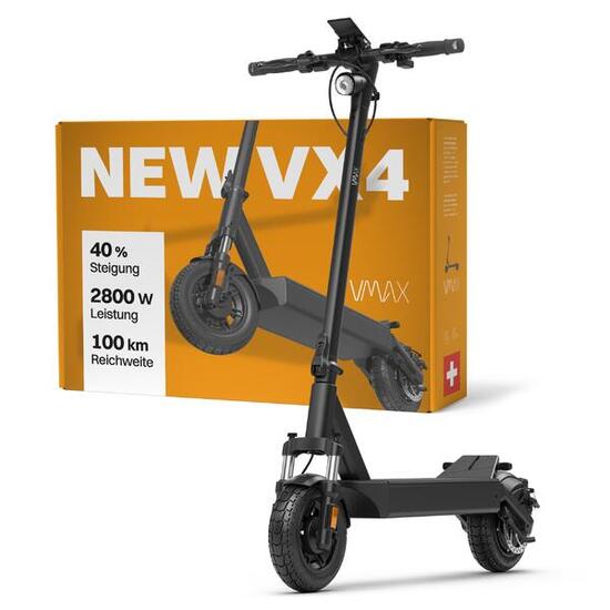 NEW VX4 , E-Scooter mit Straßenzulassung, mit Blinkern, vollgefedert