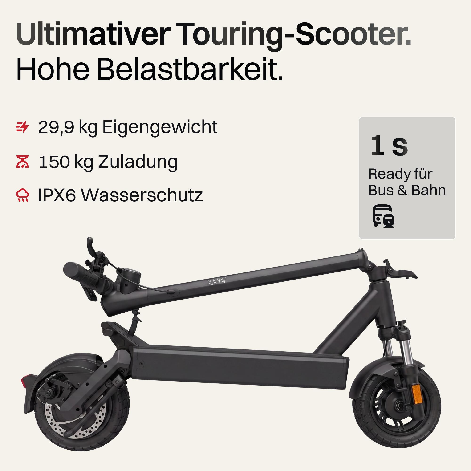 NEW VX4 , E-Scooter mit Straßenzulassung, mit Blinkern, vollgefedert 4/8
