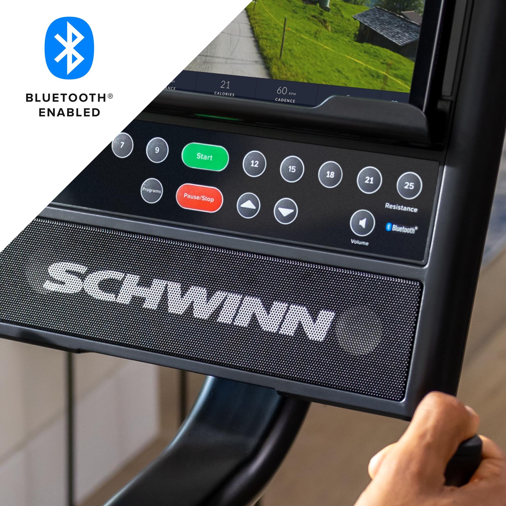 590R Recumbent Bike mit 7" LCD Display inkl. Lautsprecher 6/8