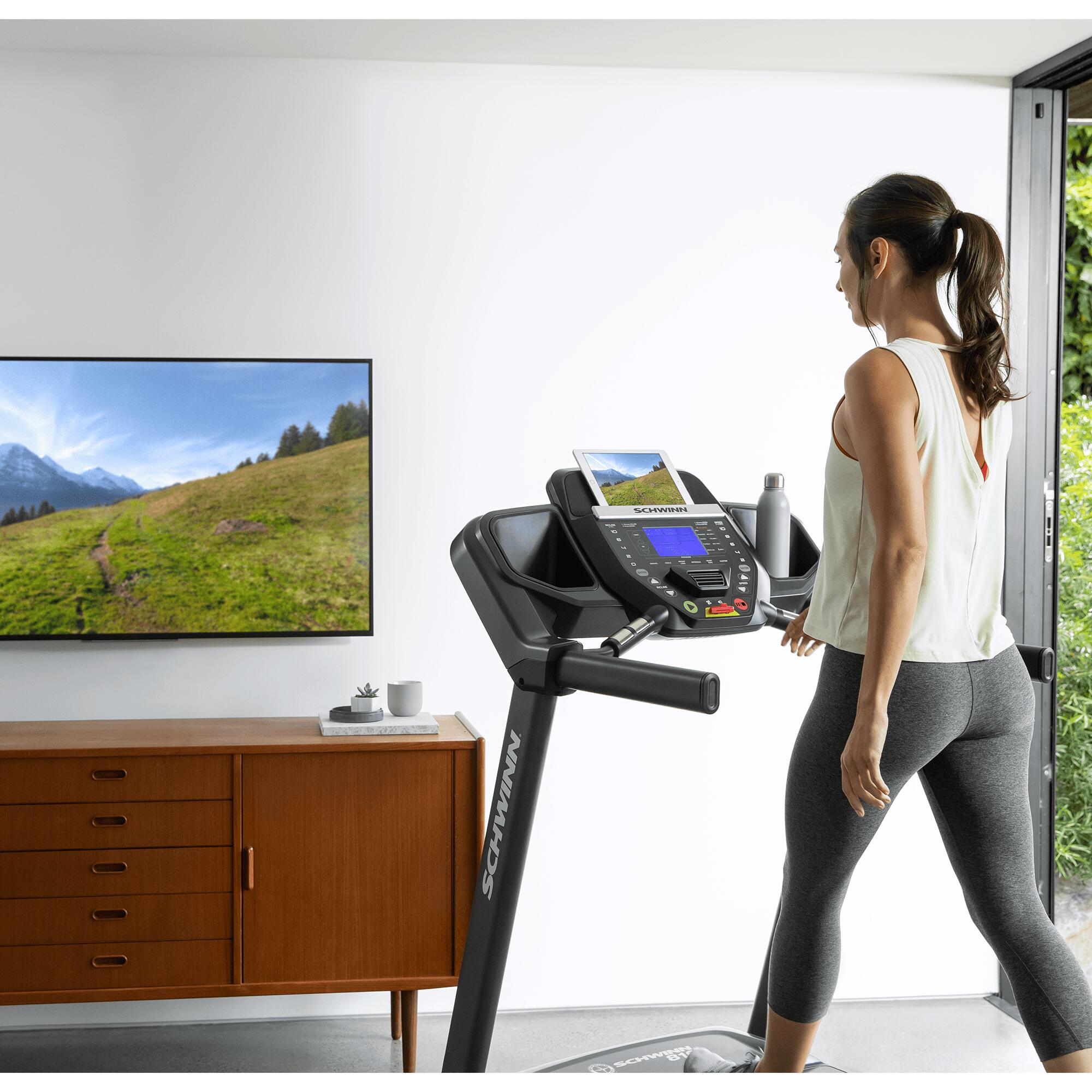 Laufband 510T mit elektrischer Steigungsverstellung von 0 - 10% 7/8