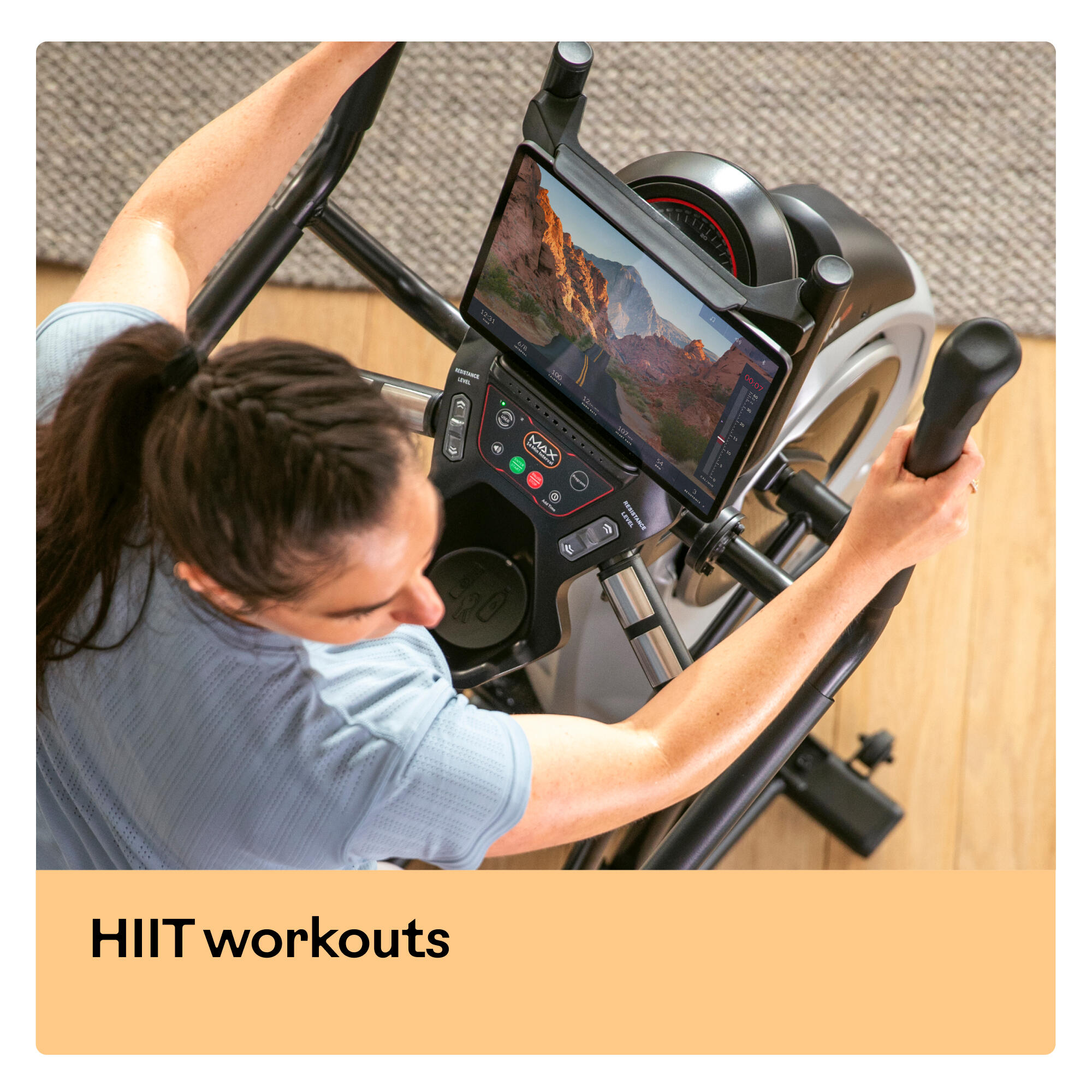BowFlex Max Trainer M6i – Stepper-elliptique avec résistance air & magnétique 5/8