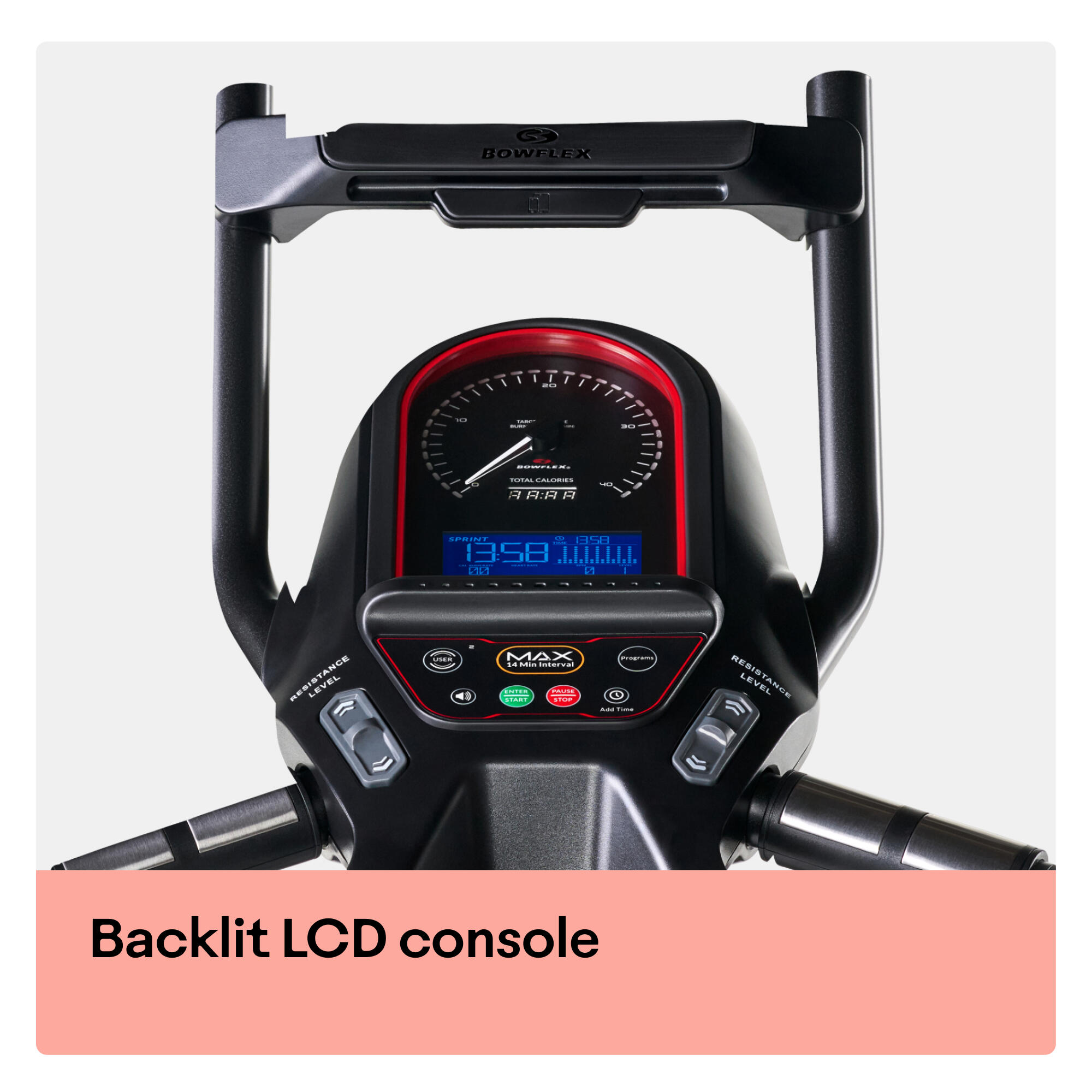 BowFlex Max Trainer M6i – Stepper-elliptique avec résistance air & magnétique 4/8