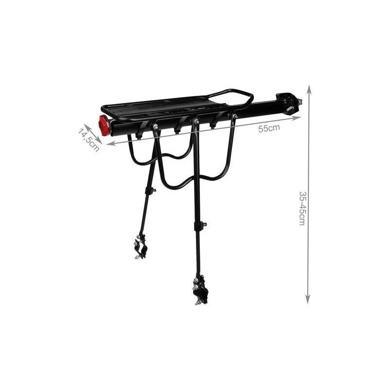 Gepäckträger Mountainbike/Fahrrad Schwarz - 50 KG 8/10