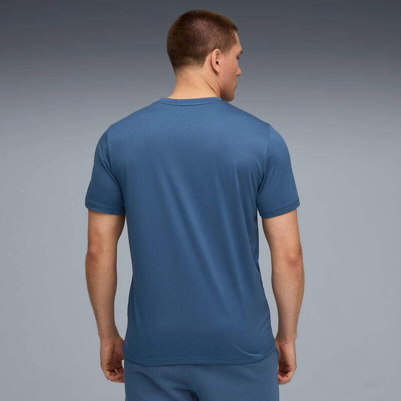 Tricou barbati Puma M Tad Essentials Solid Cat Tee Lc Small, Albastru