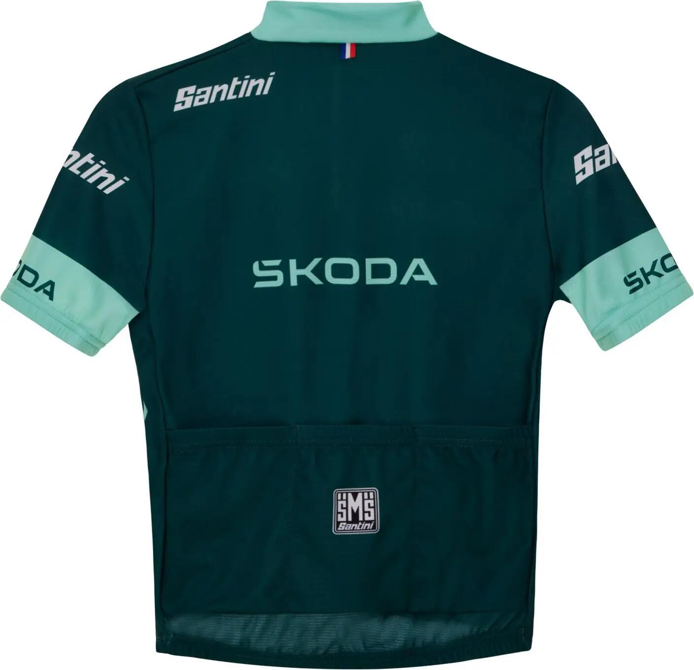 Santini Tour de France Kurzarm-Trikot "Bester Sprinter" für Kinder 2/3