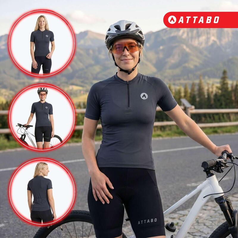 Tricou de ciclism pentru femei ATTABO TEVRA