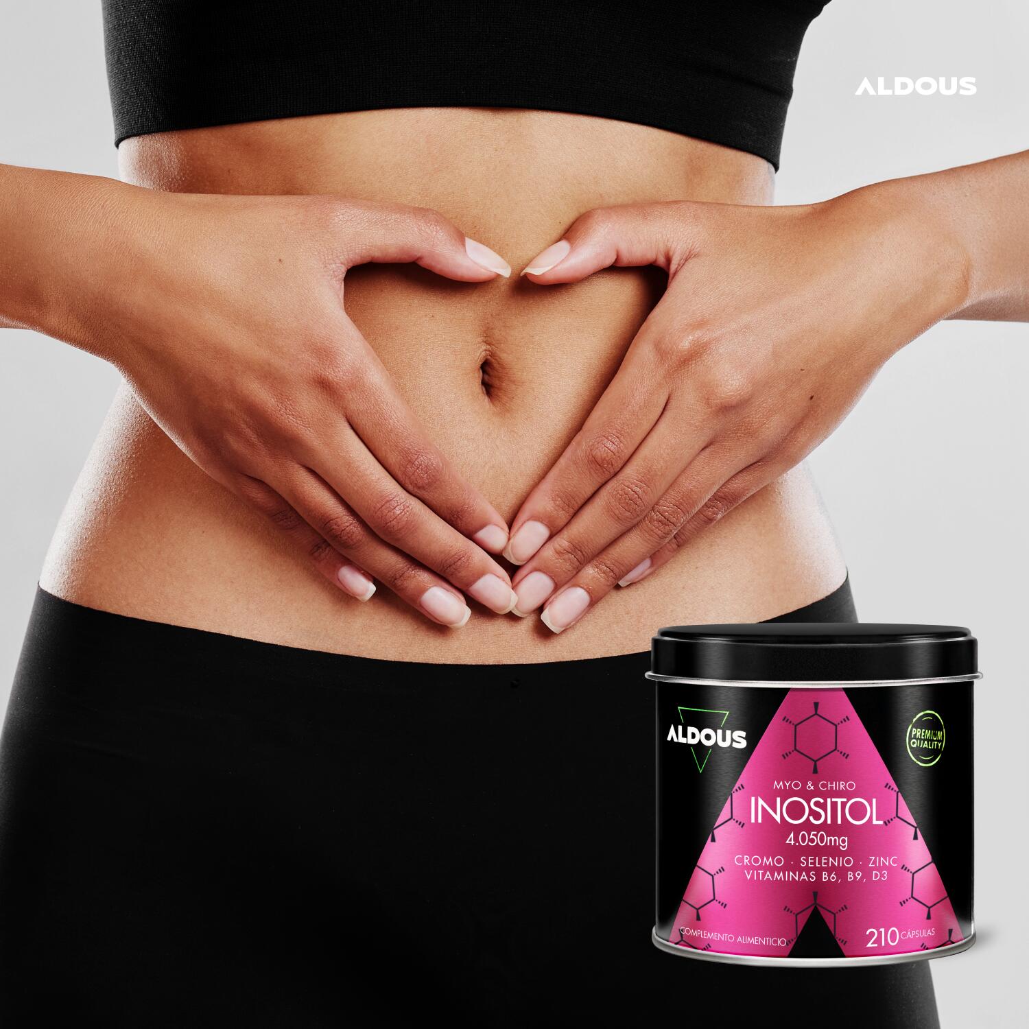 Myo Inositol + D-Chiro Inositol  - 210 Cápsulas - Balance Hormonal Femenino 6/6
