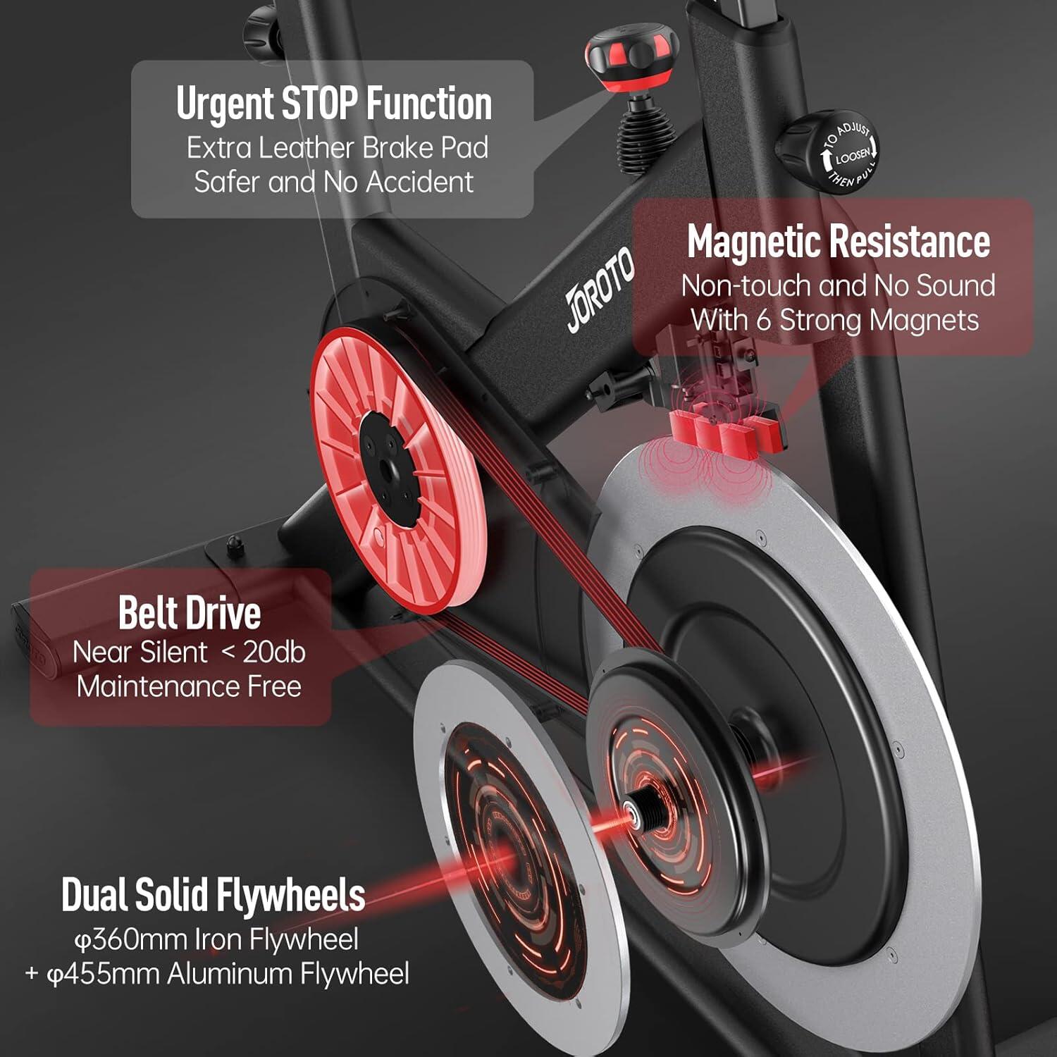 Cylette X4S con resistenza regolabile, display LCD + Bluetooth e app, 160 kg 9/10
