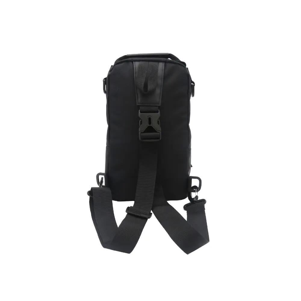 Real Madrid Bandolera Cross Body Grande Negra 3/3