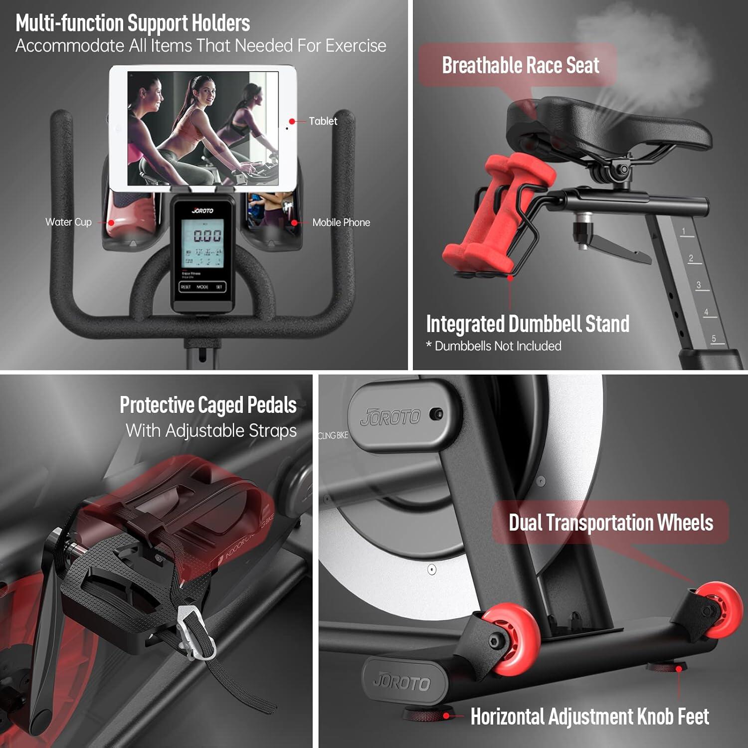 Cylette X4S con resistenza regolabile, display LCD + Bluetooth e app, 160 kg 7/10
