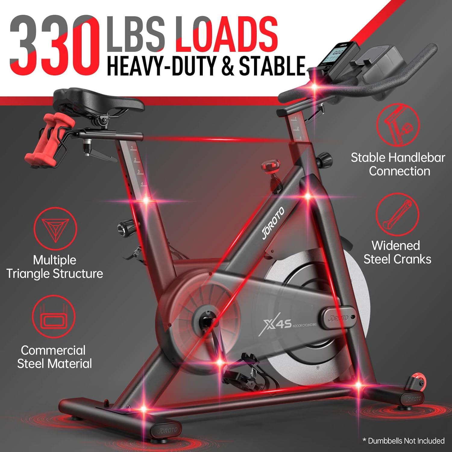 Cylette X4S con resistenza regolabile, display LCD + Bluetooth e app, 160 kg 10/10