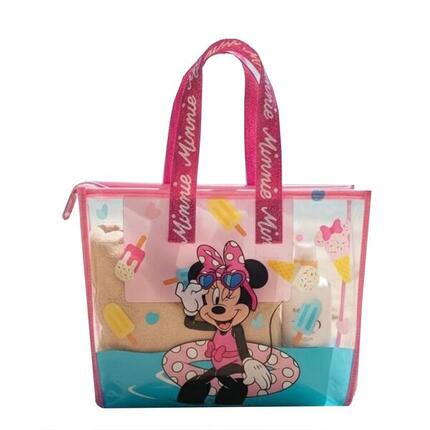 Stitch Kinder-Strandtasche aus Netzgewebe mit stabilen Griffen, blau