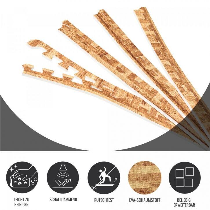 SET DE 8 BORDURES POUR DALLES | MUSCULATION ET FITNESS | COLORIS AU CHOIX 5/7