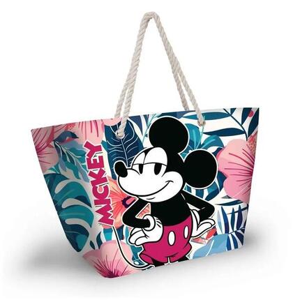 Stitch Kinder-Strandtasche aus Netzgewebe mit stabilen Griffen, blau