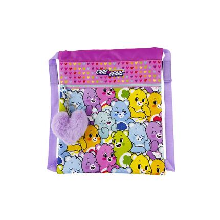 Sac de couchage pour enfants Care Bears avec bandoulière réglable et pompon