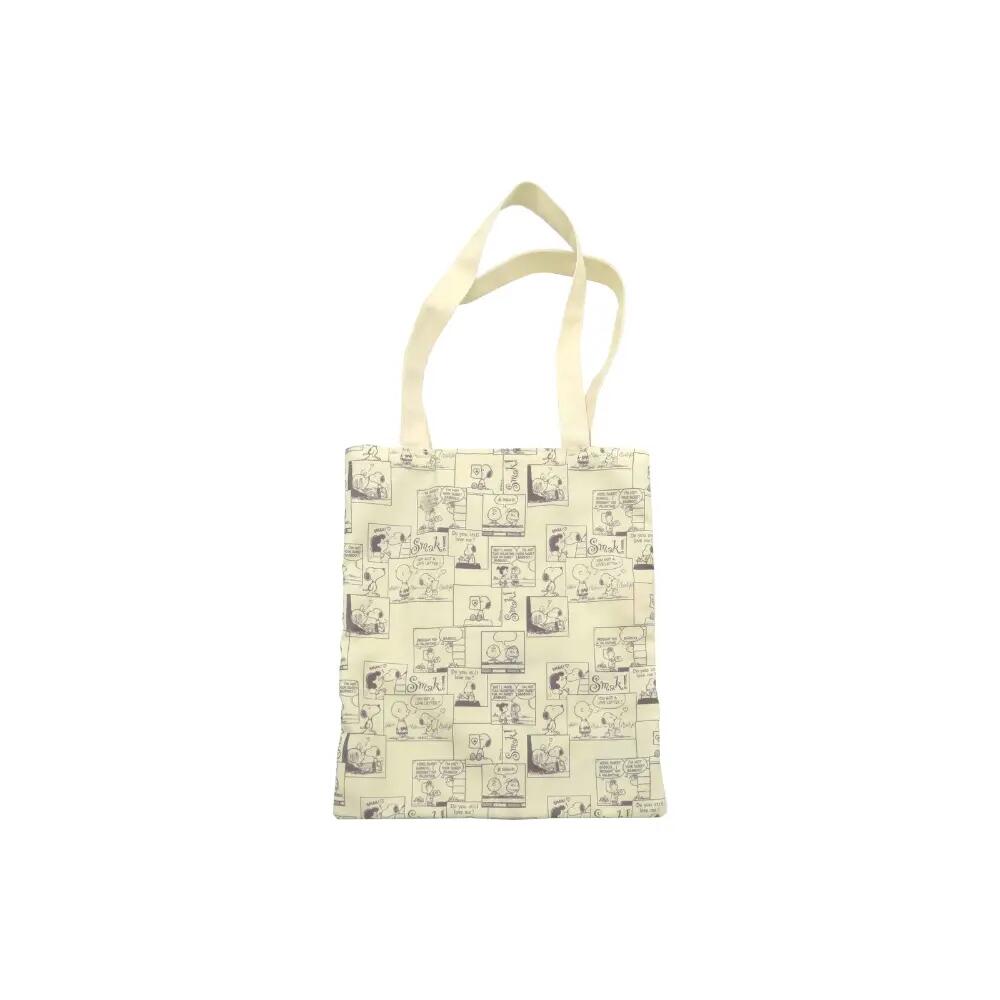 Borsa per la spesa per bambini con motivo Snoopy Peanuts, realizzata in tessuto 2/3