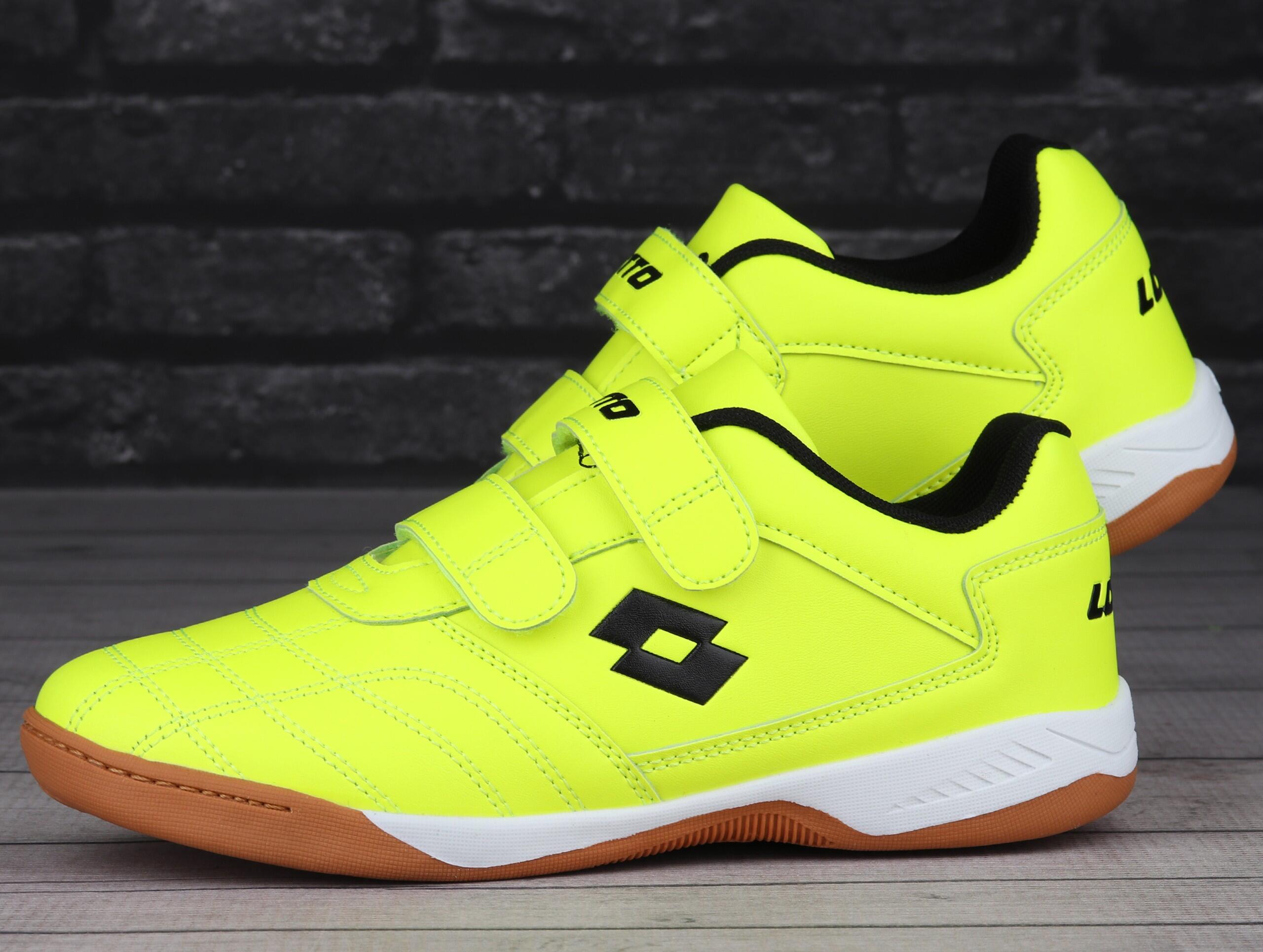 Buty dziecięce sportowe halowe na rzep Lotto PACER T 3/6