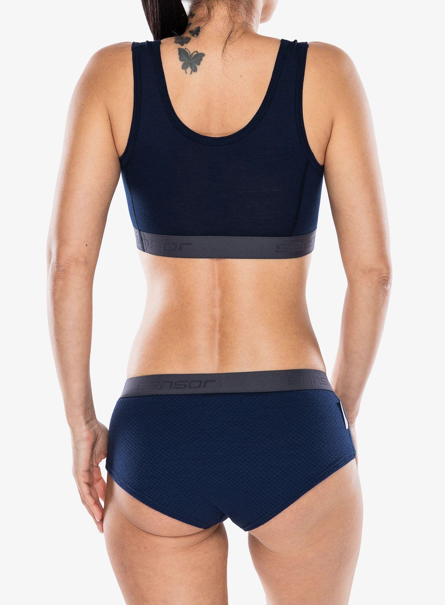 Biustonosz sportowy Sensor Merino Active Bra 2/6