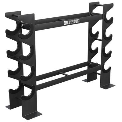 Dumbbell standaard - halterrek - halter standaard - staal - belastbaar tot 300