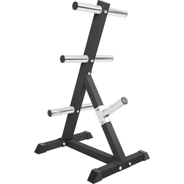Rack Discos Pesas Olímpicos Gorilla Sports Negro Diámetro 50/51 mm 4/7