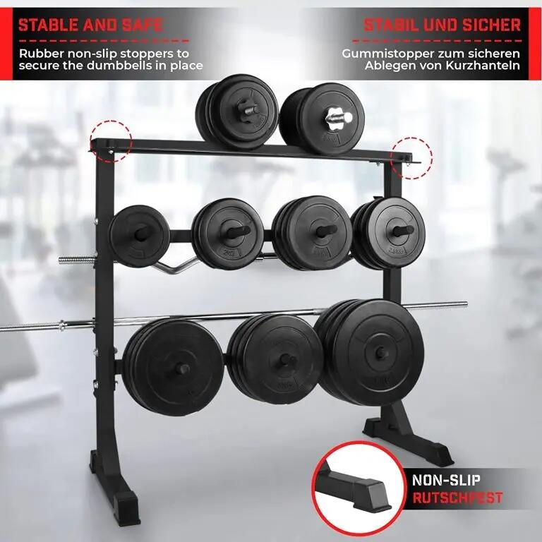 Stojan na činky a fitness vybavení 3/7