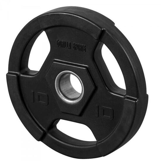 Obciążenie olimpijskie (1,25-25 kg) 51 mm talerz ogumowany uchwyt Gorilla Sports