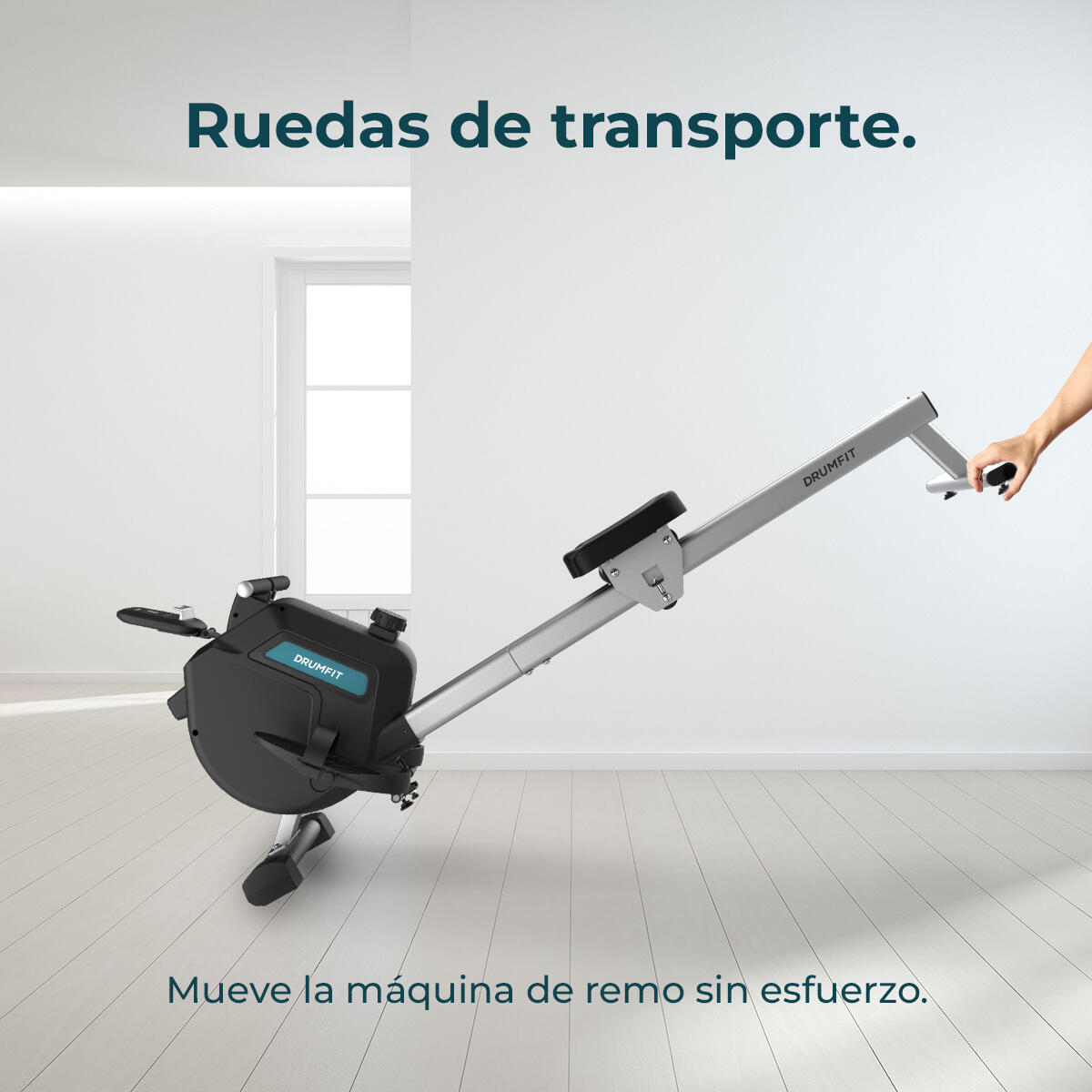 Cecotec Máquina de Remo Plegable DrumFit Rower 5500 Regatta 6/7