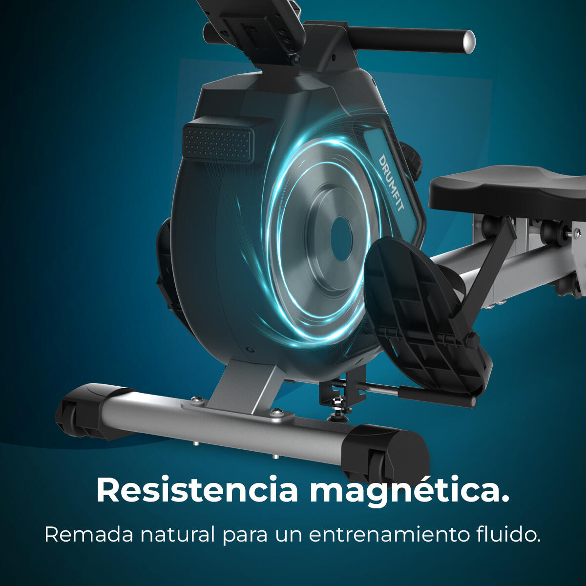 Cecotec Máquina de Remo Plegable DrumFit Rower 5500 Regatta 2/7