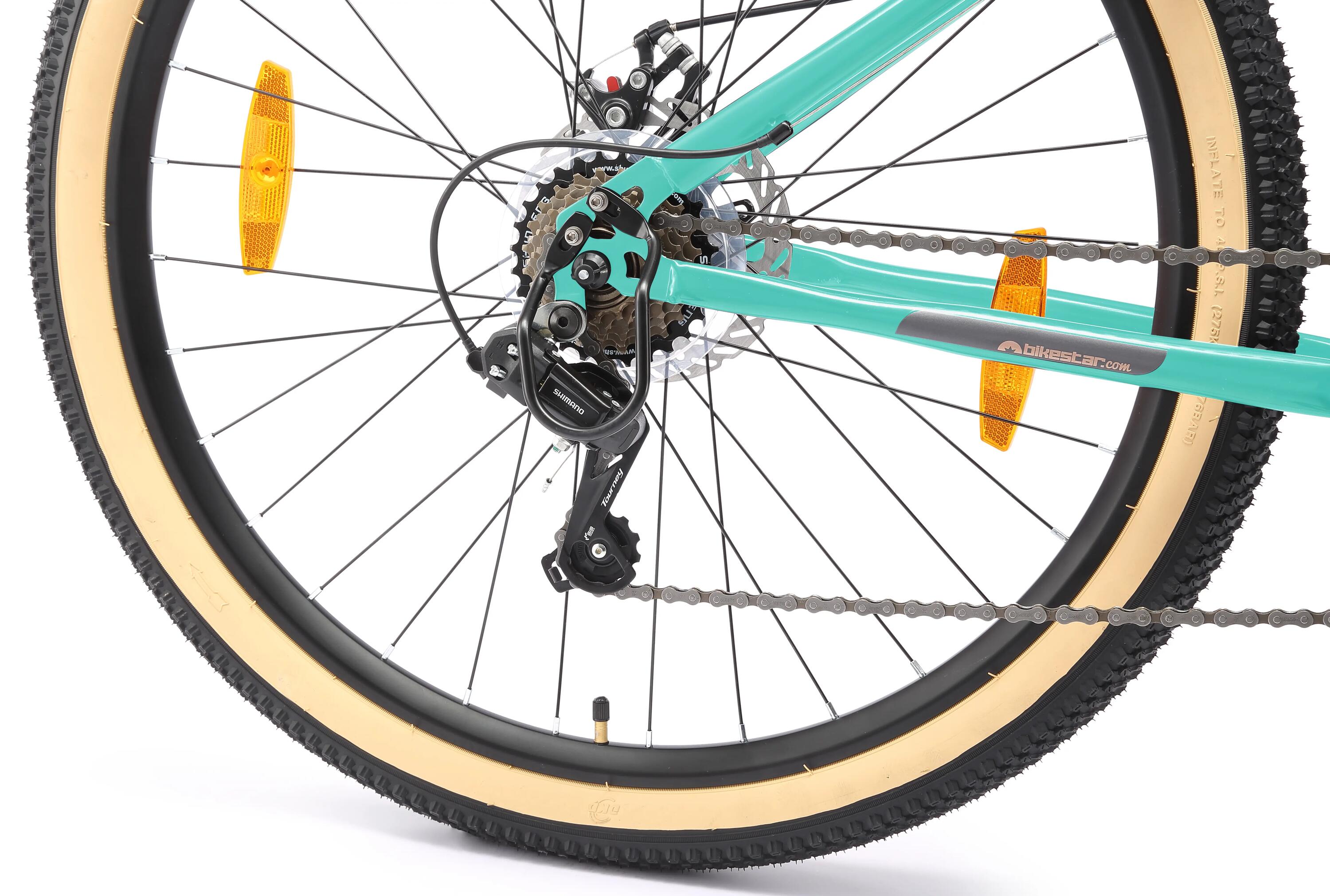 MTB fiets 27.5", hardtail, 21 versnellingen, schijfremmen 5/7