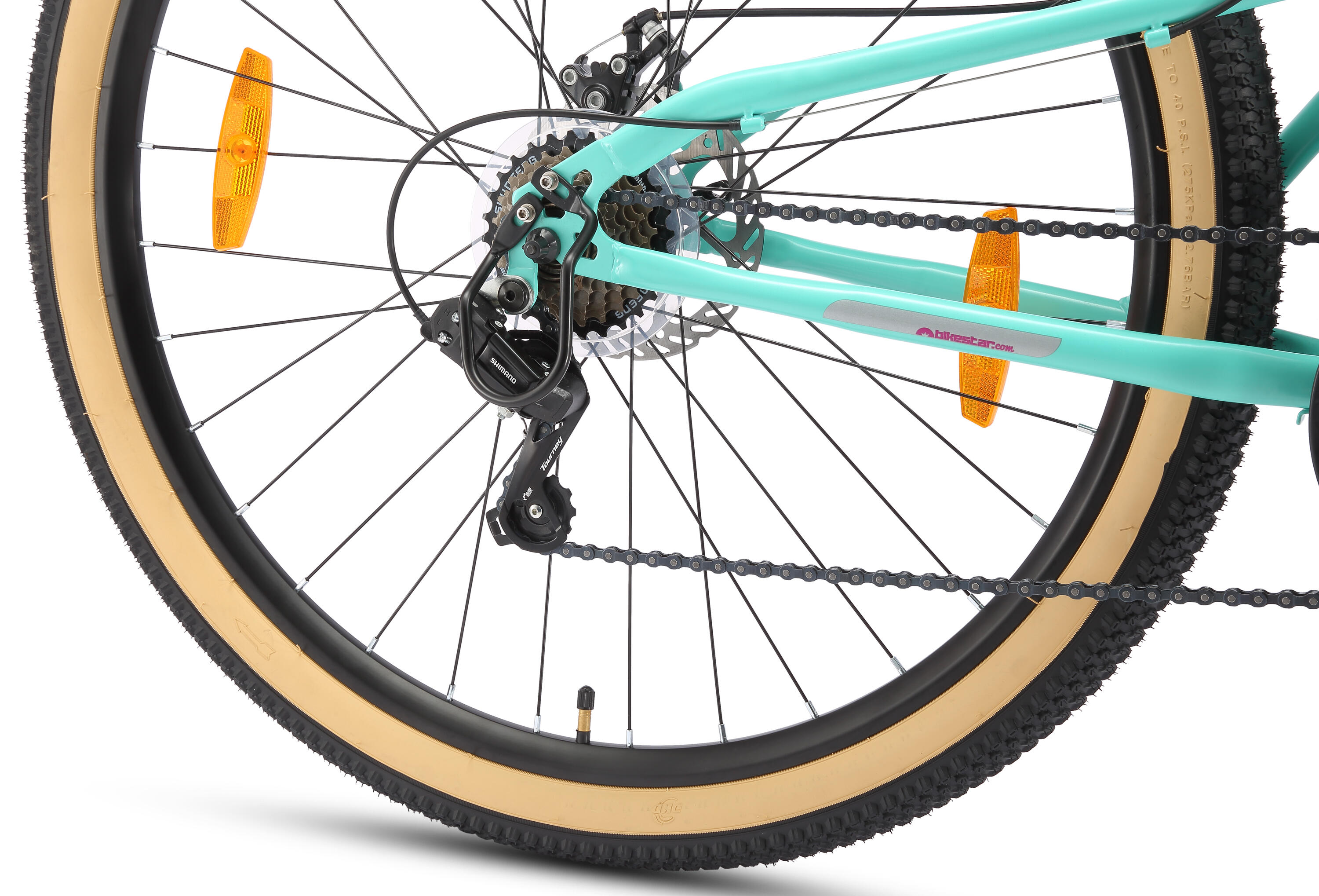 MTB fiets 29", volledig geveerde, 21 versnellingen, schijfremmen 5/7