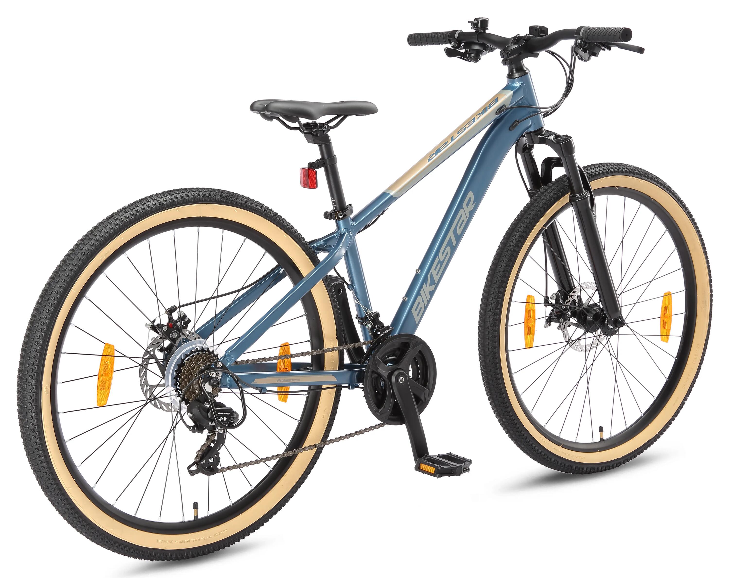 MTB fiets 27.5" aluminium, hardtail, 21 versnellingen, schijfremmen 4/7