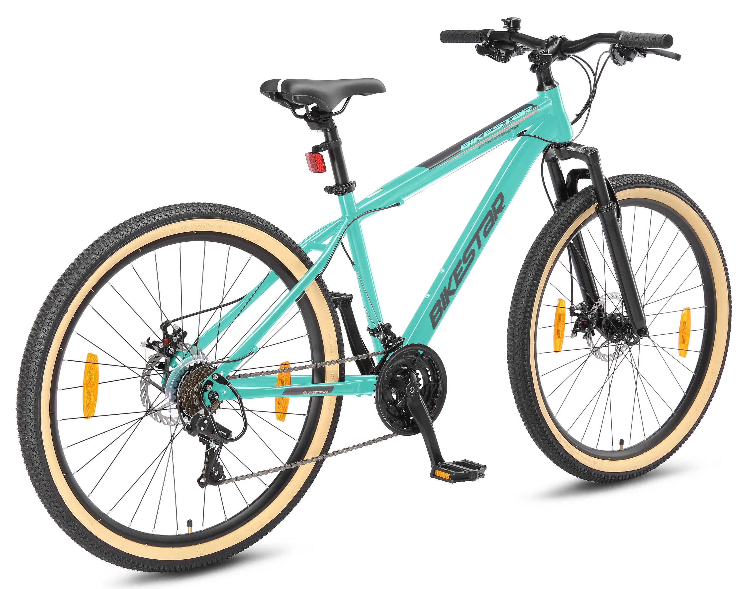 MTB fiets 27.5", hardtail, 21 versnellingen, schijfremmen 4/7