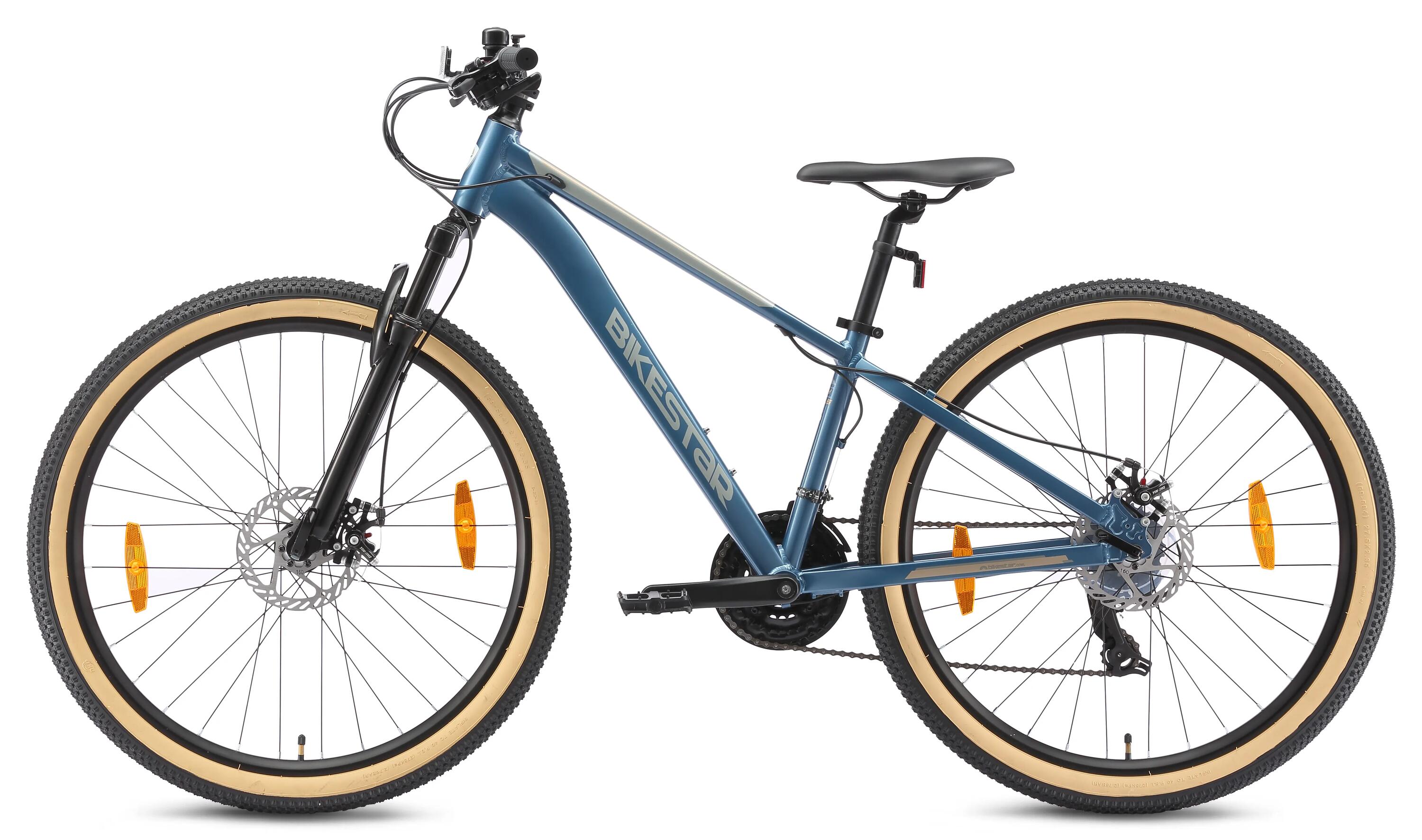 MTB fiets 27.5" aluminium, hardtail, 21 versnellingen, schijfremmen 3/7