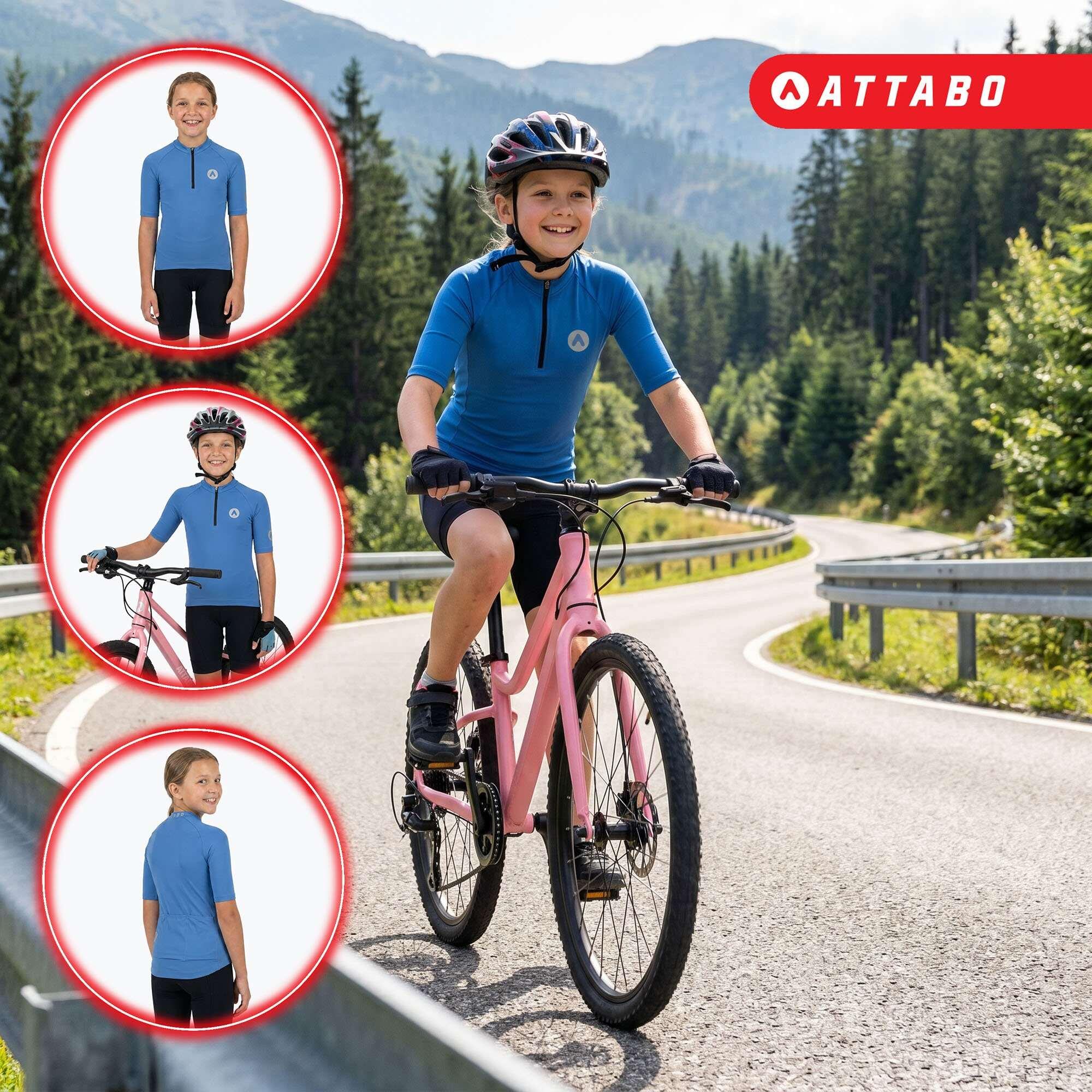 Camiseta de ciclismo infantil ATTABO TEVRA JR 4/8