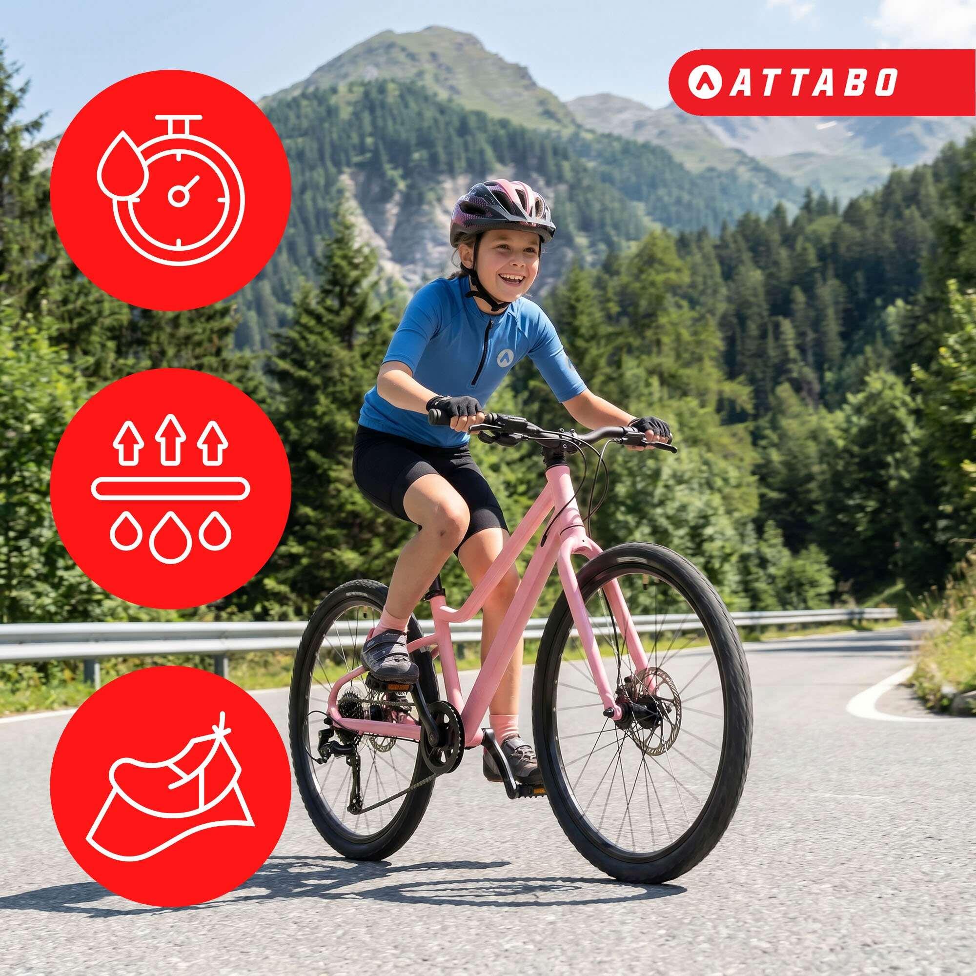 Camiseta de ciclismo infantil ATTABO TEVRA JR 3/8