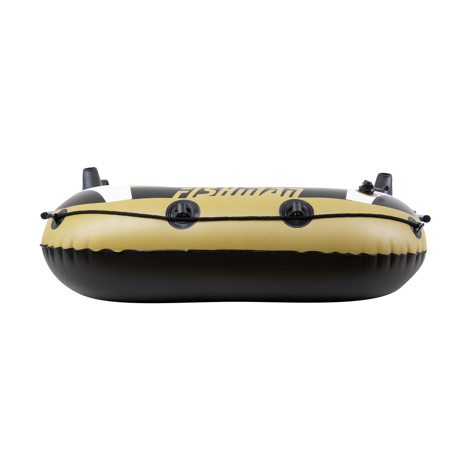 Ponton wędkarski turystyczny łódka wiosła pompka PATHFINDER Fishman 300 4/7