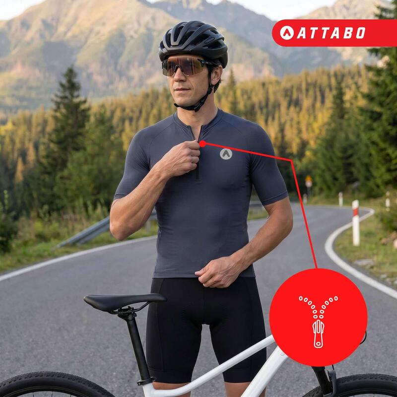 Tricou de ciclism pentru bărbați ATTABO TEVRA