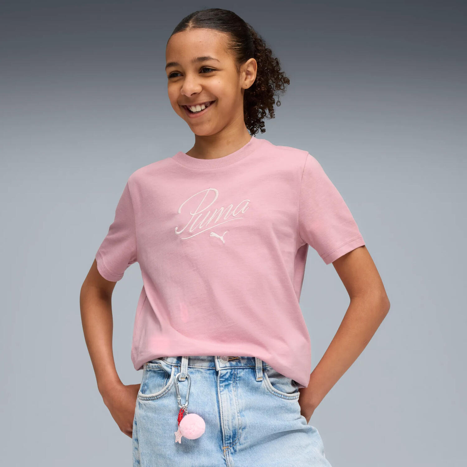 T-shirt Puma modelo 685805-65 para garotas 9/11