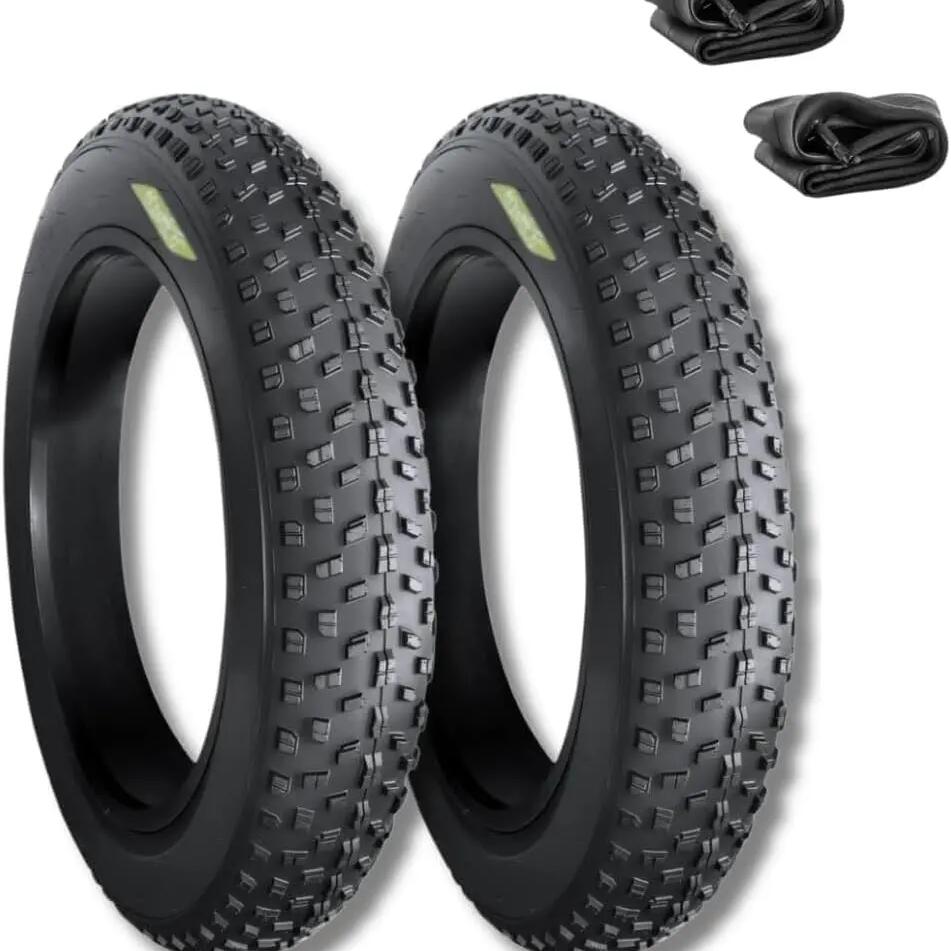 2 tyres 26x4.0 (100-559)+tubes, tyres bike 26x4.0 fat bike MTB EV
