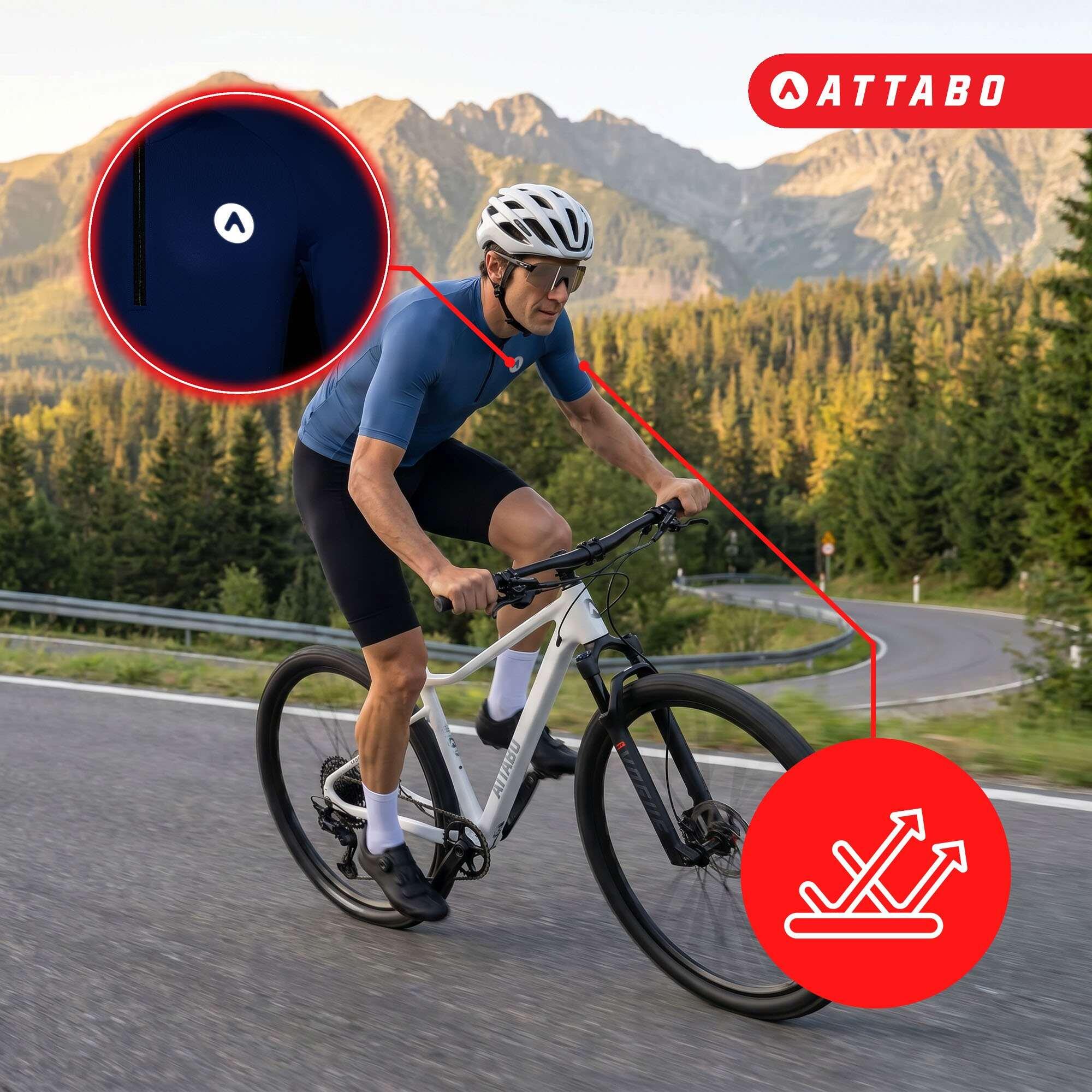 Maglia da ciclismo uomo ATTABO TEVRA 7/8