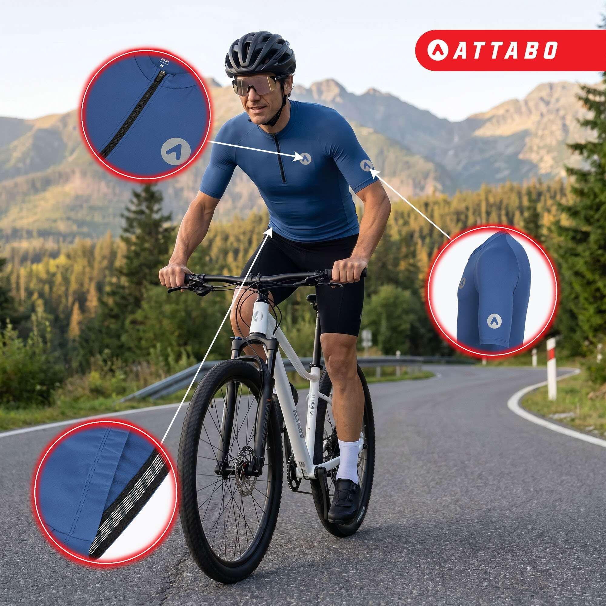 Maglia da ciclismo uomo ATTABO TEVRA 5/8