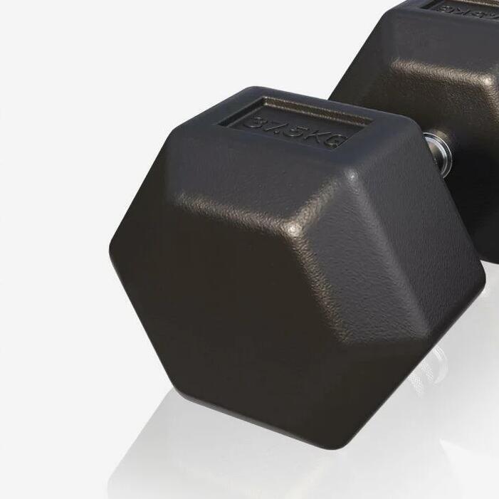 Hexagon Kurzhantel Gummi 2-50 kg 7/7