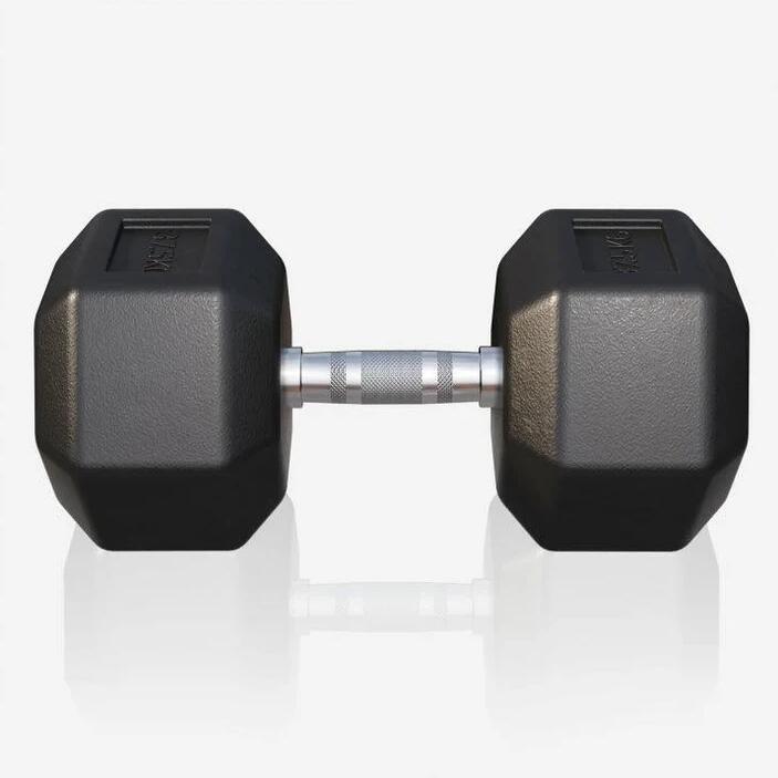 Hexagon Kurzhantel Gummi 2-50 kg 3/7