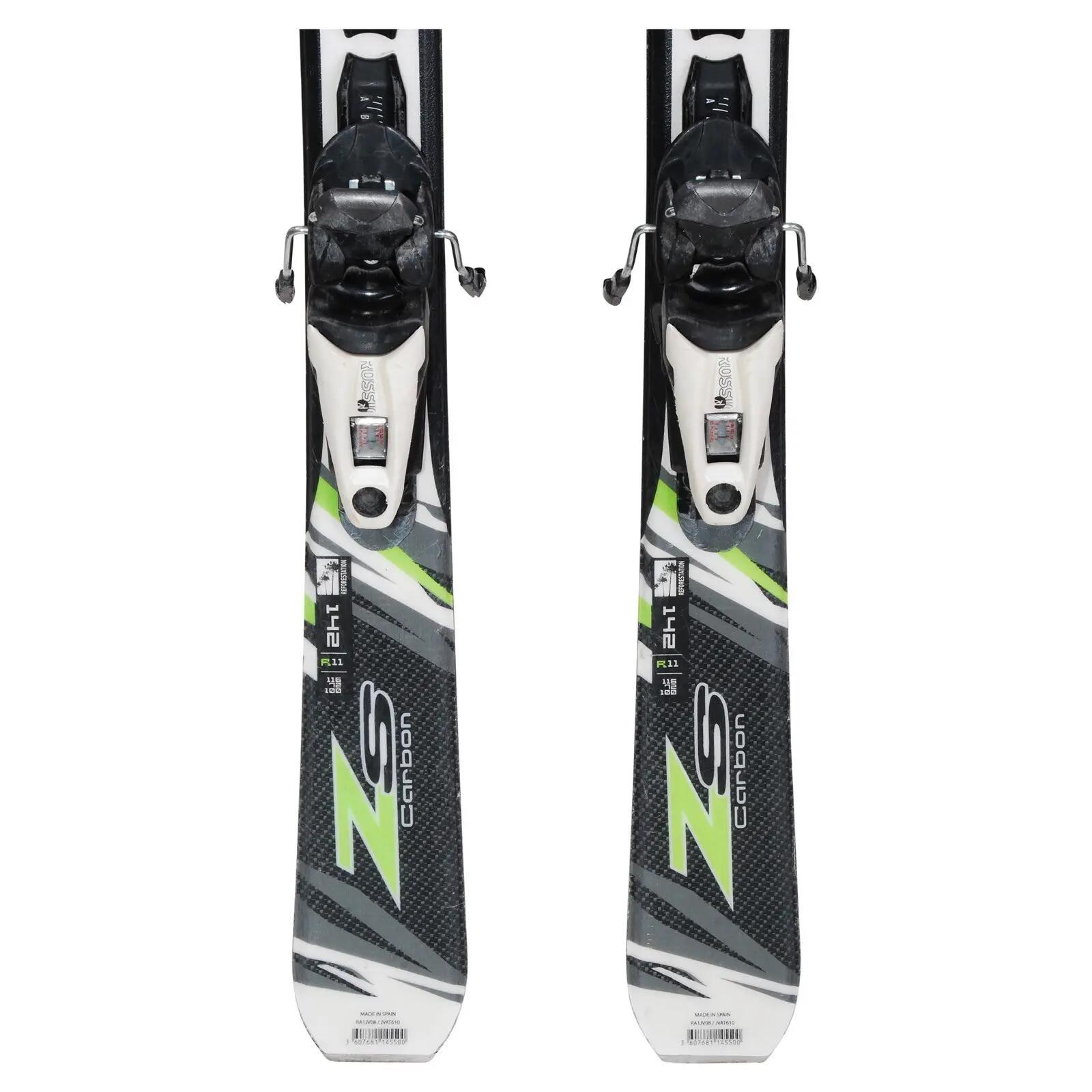 RECONDITIONNE - Ski Rossignol Zs Carbon + Fixations 4/4