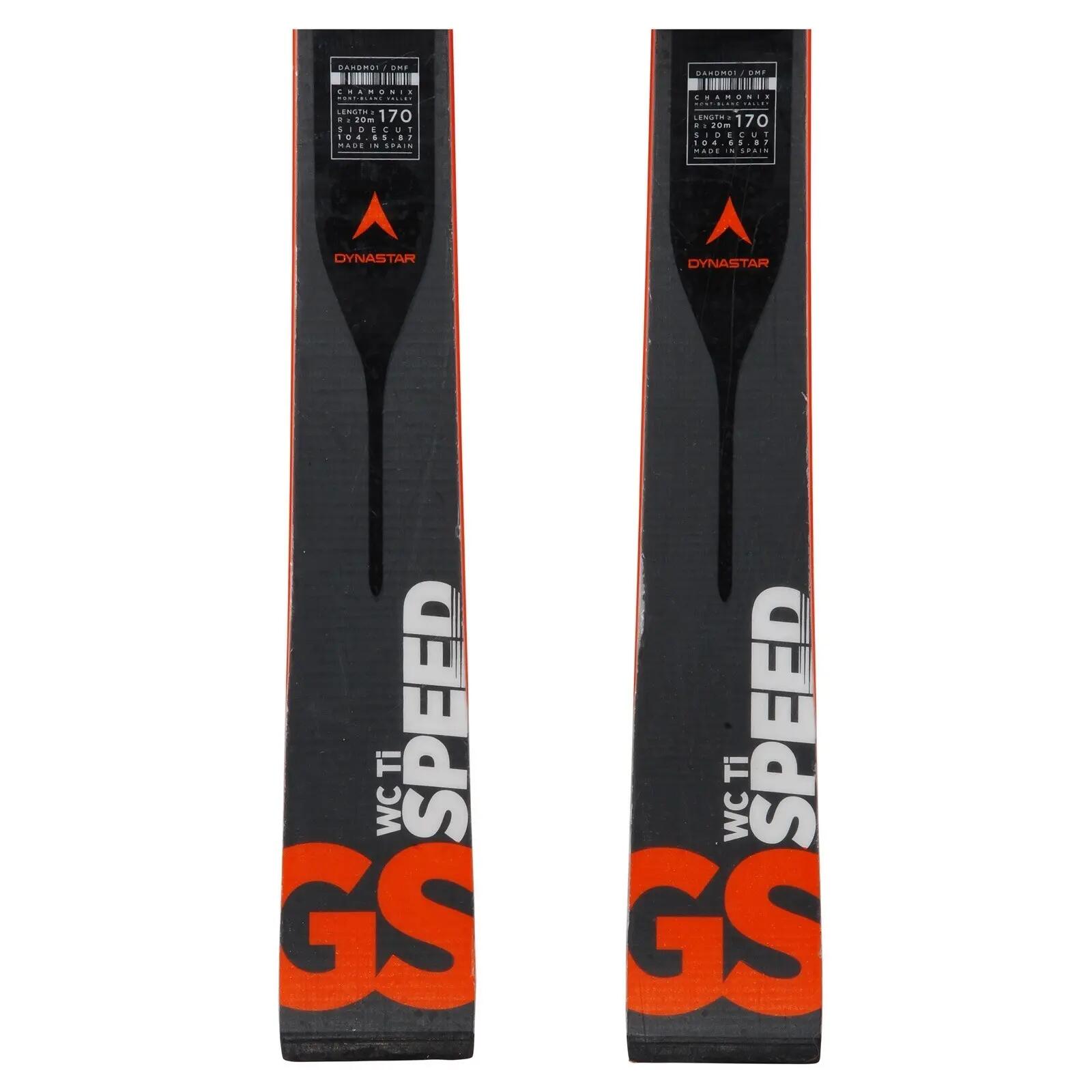 RECONDITIONNE - Ski Dynastar Speed Gs Worldcup Ti + Fixations 4/4