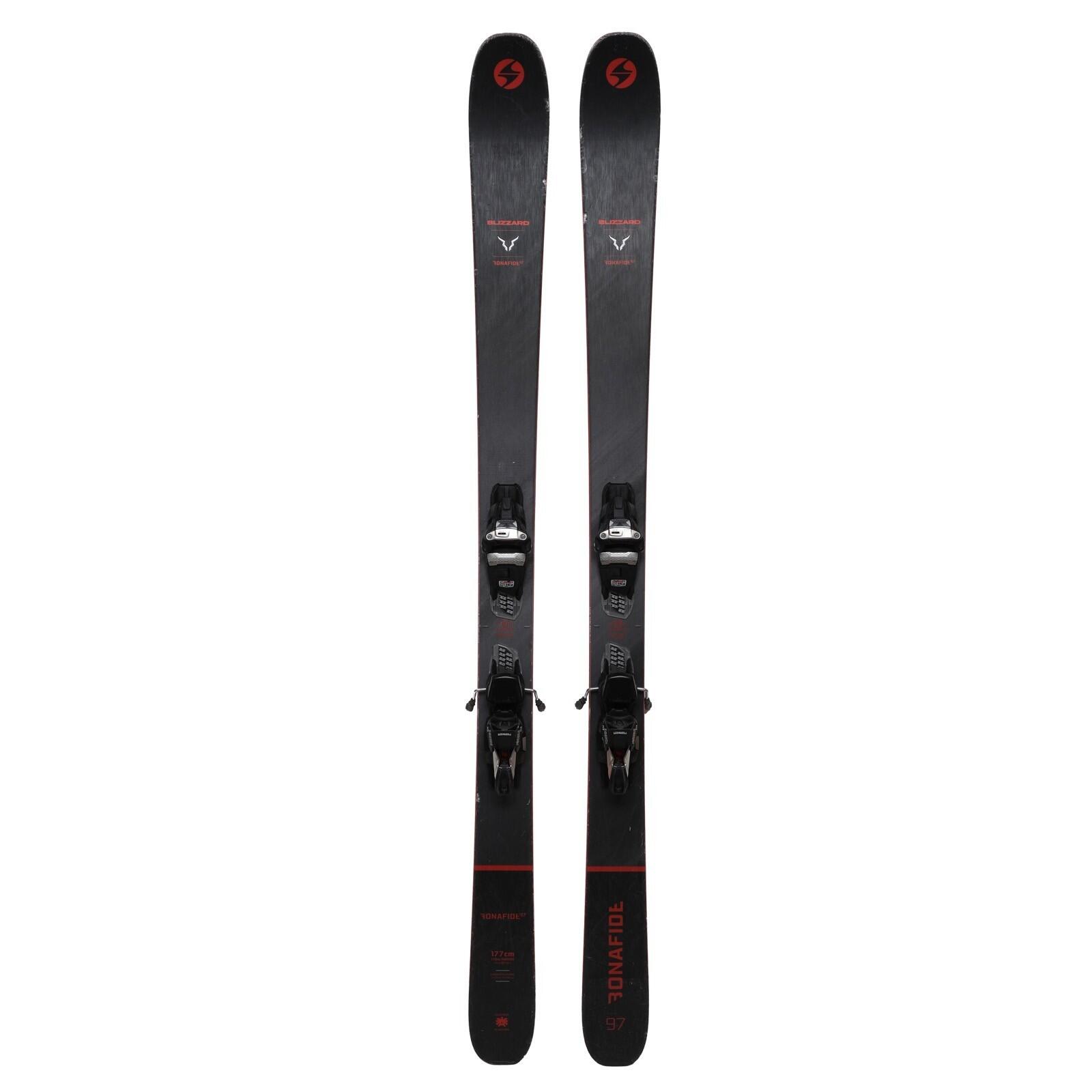 RECONDITIONNE - Ski Blizzard Bonafide 97 + Fixations 2/4