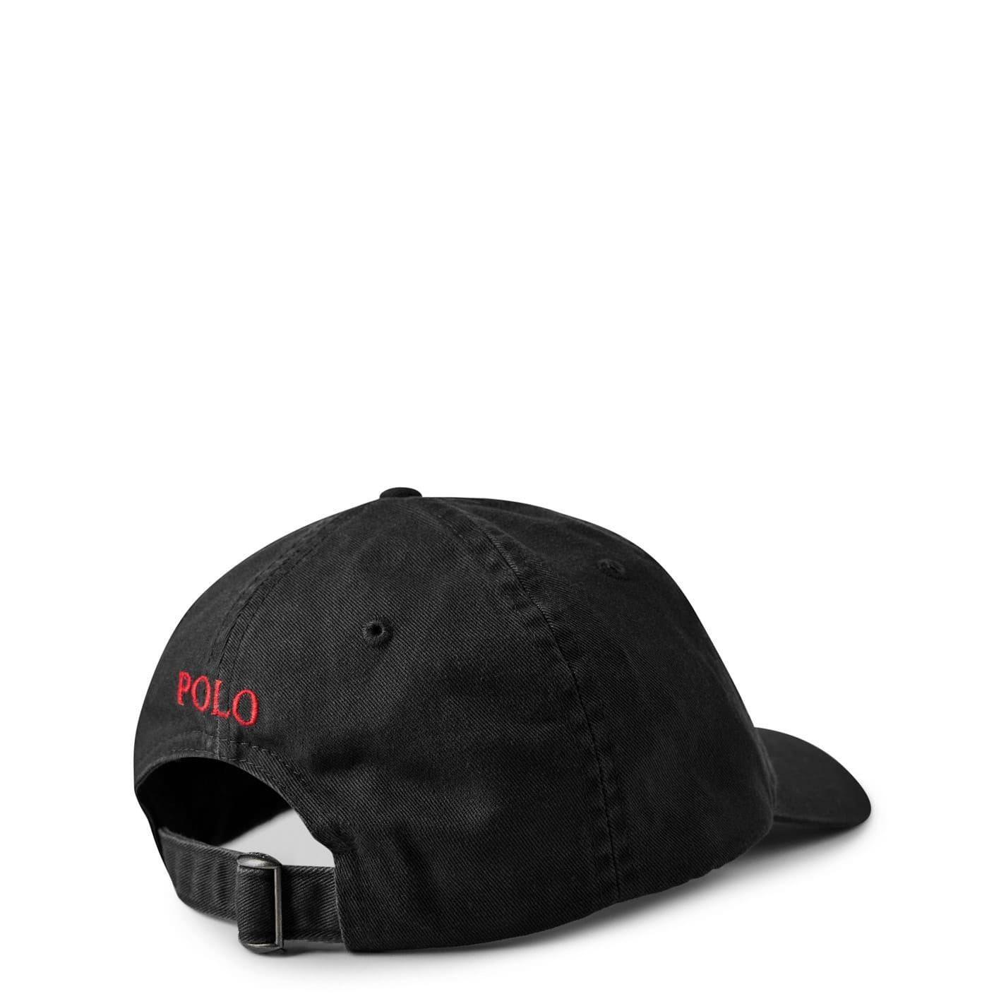 Polo Baseball Cap (Red) 3/4