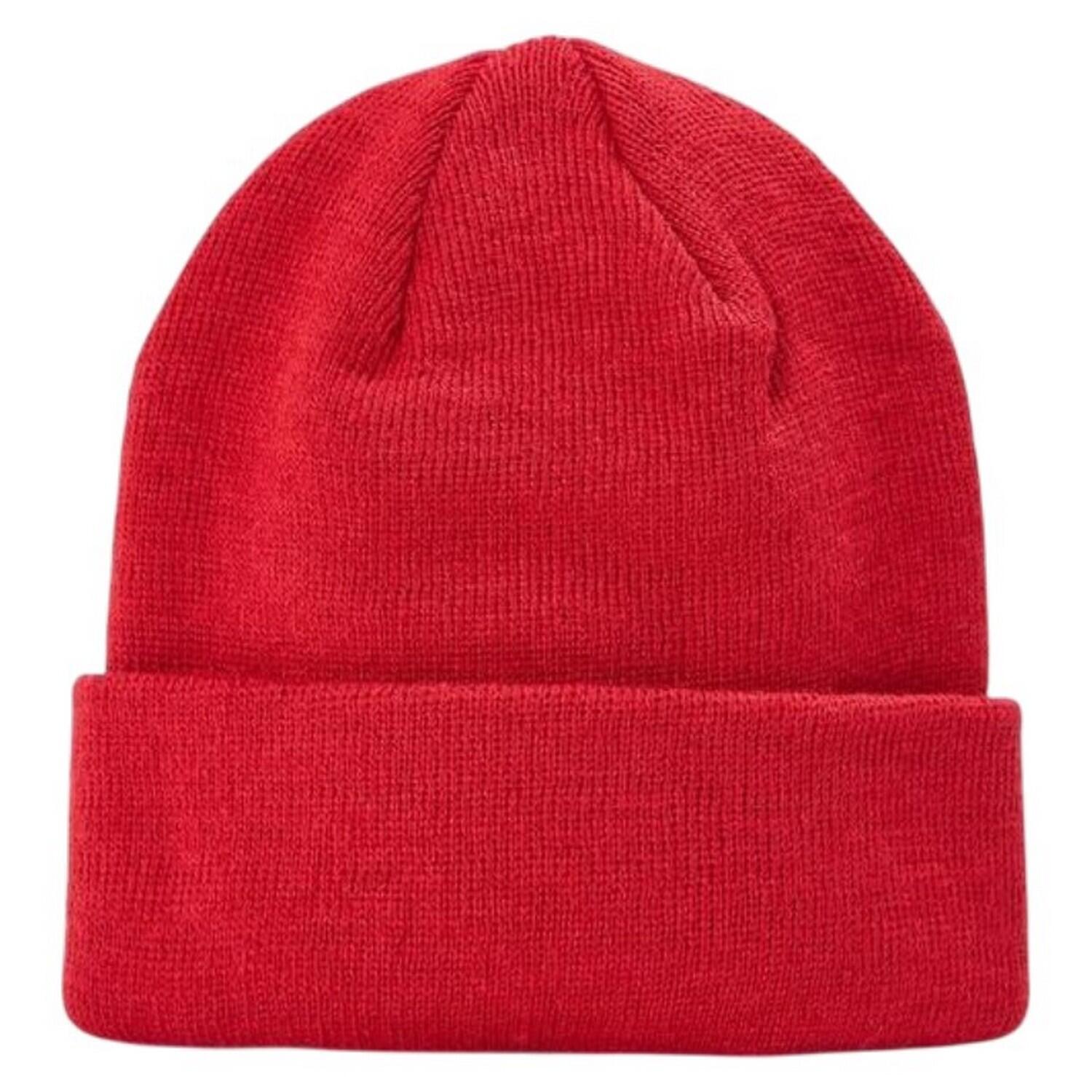 Bonnet Motif/style Logo Brodé Enfant (Rouge / Blanc Imprimé) 2/3